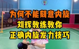 Download Video: 为什么说不能刻意做内旋？刘辉教练教你正确的内旋发力技巧！ 高手也可能做错 错过可亏大了