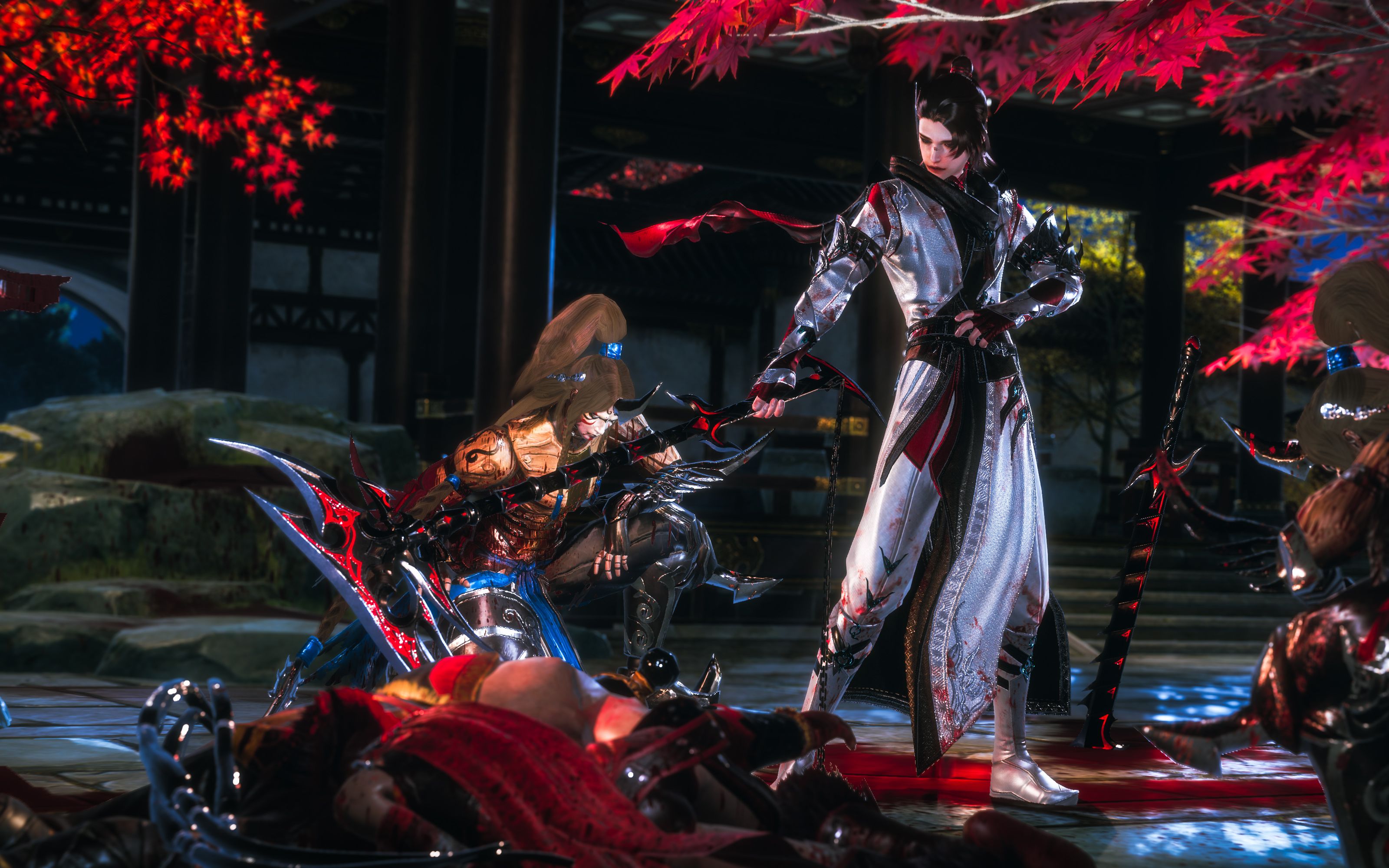 剑网三·编辑器打光过程·凌雪