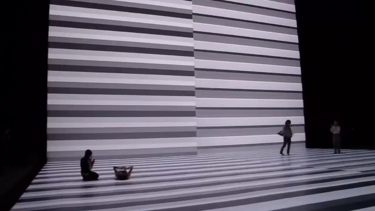 艺术家池田亮司的展览Ryoji Ikeda the transfinite哔哩哔哩bilibili