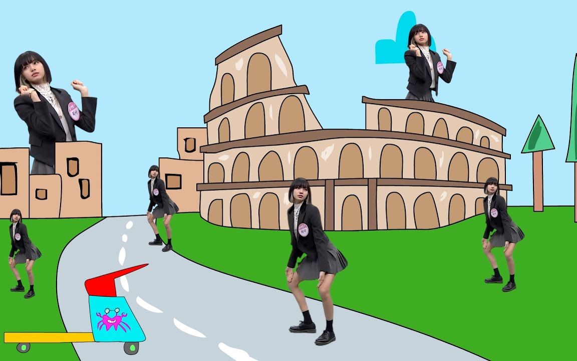 lisa螃蟹舞超魔性版本!没有莎舞不到的地方!让她舞!