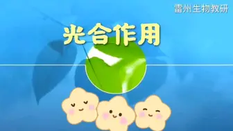 Tải video: 光合作用动画演示