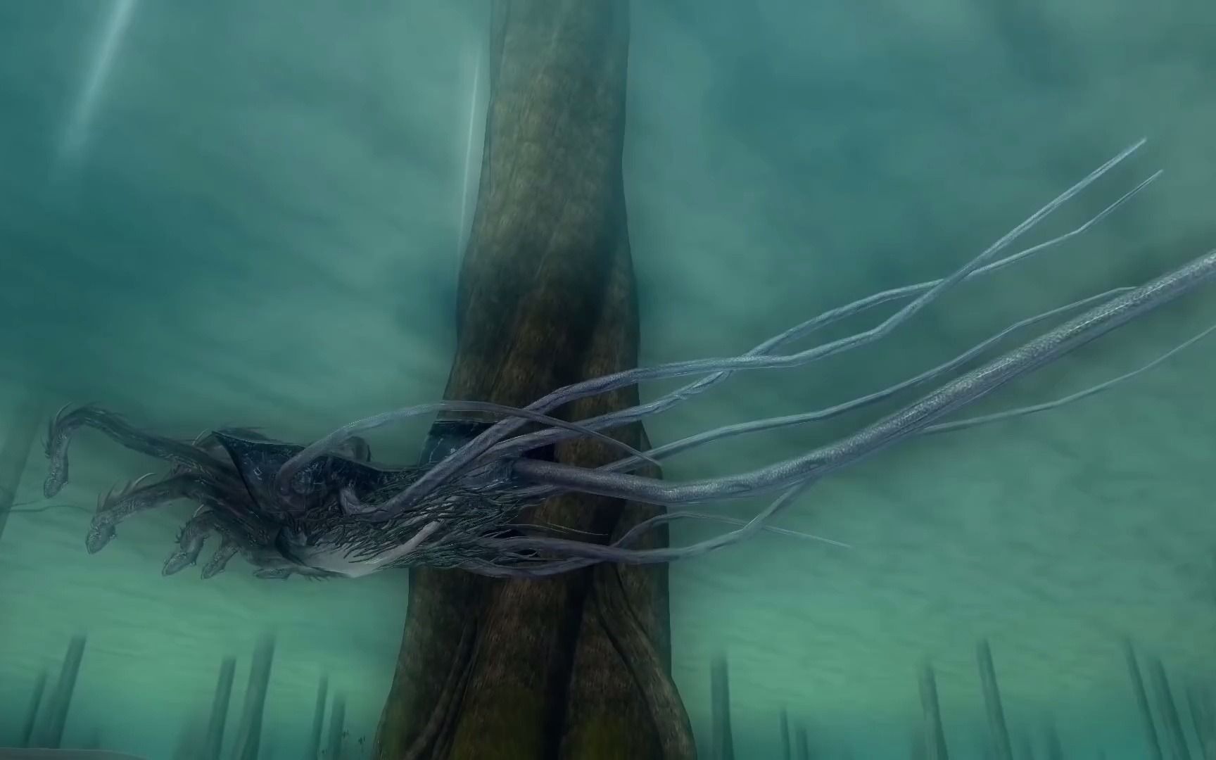 黑暗之魂灰烬湖海德拉的全貌