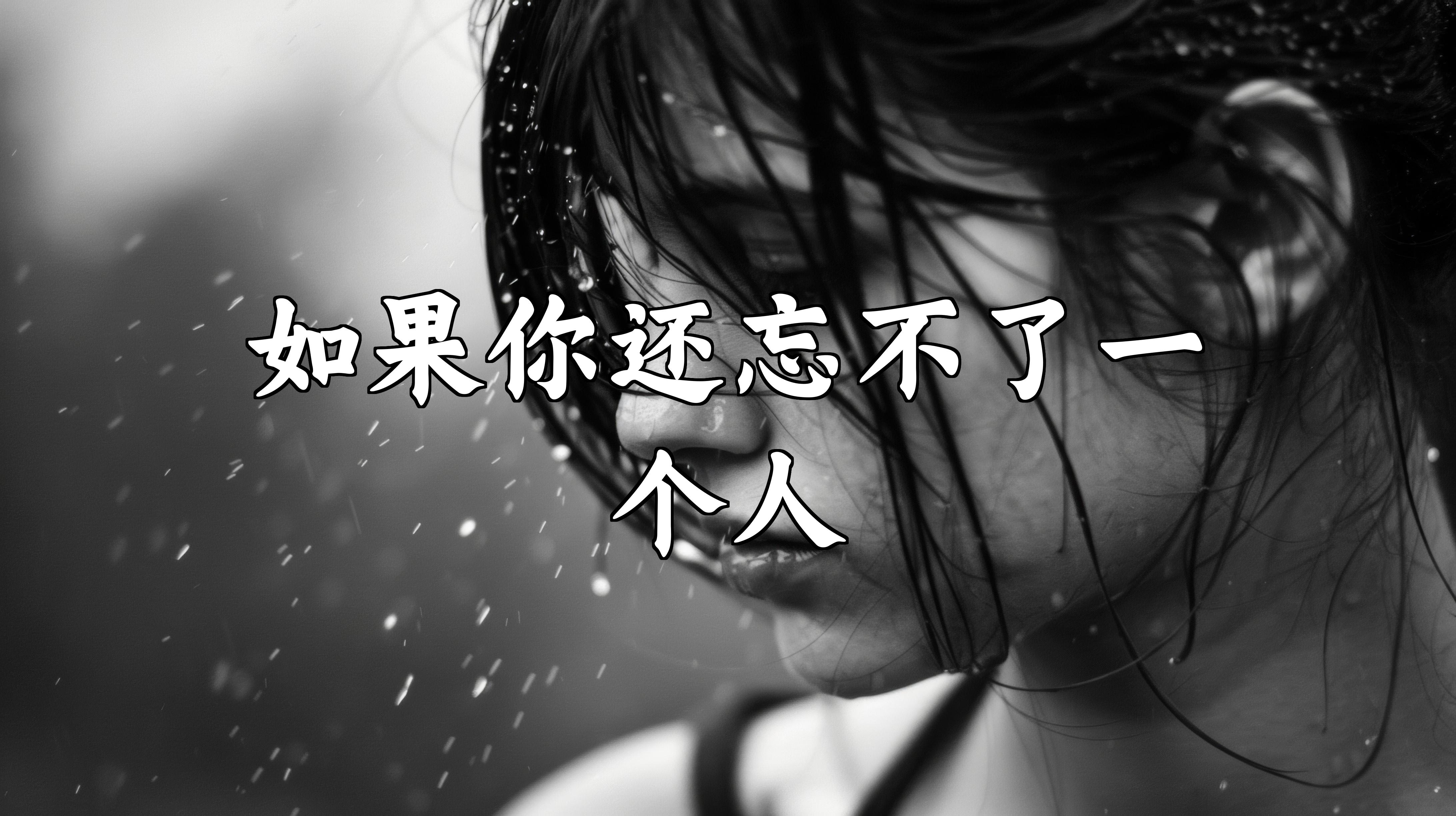 如果你还忘不了一个人