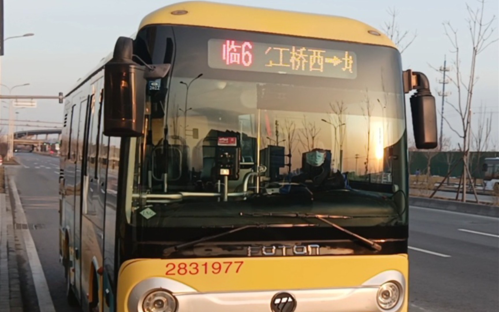 第66期:【唯一的临线】北京公交临6路原声原速全程pov(化工桥西→地铁