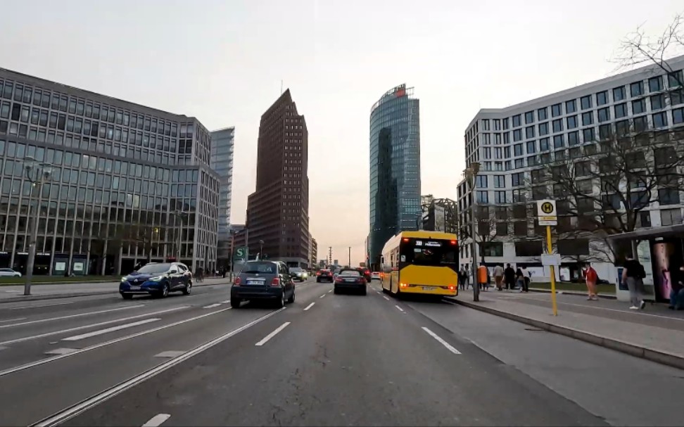 [图]驾驶在柏林 - 德国街景｜Berlin - Germany Driving Tour