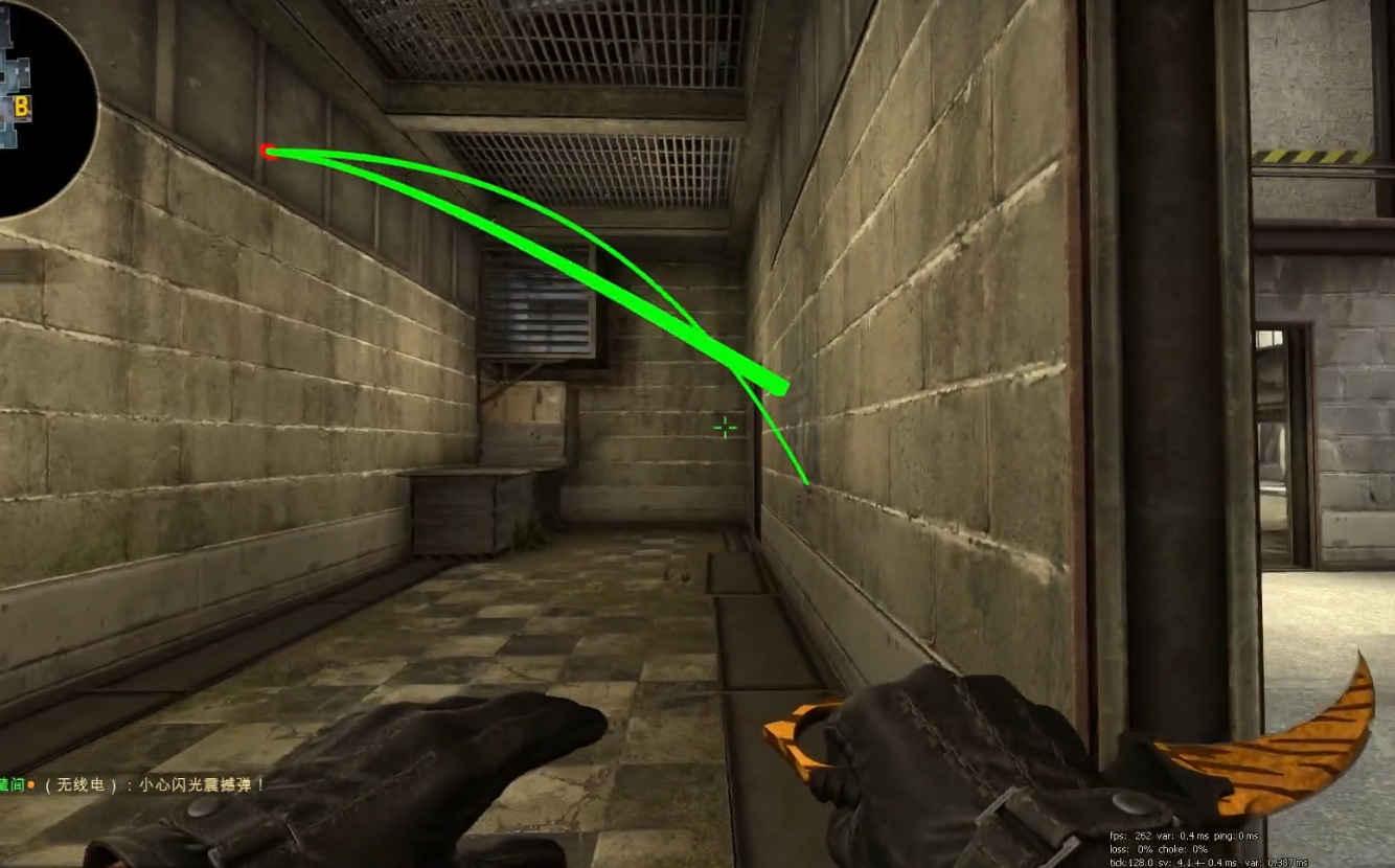 【CSGO】能闪瞎显示器的闪光弹
