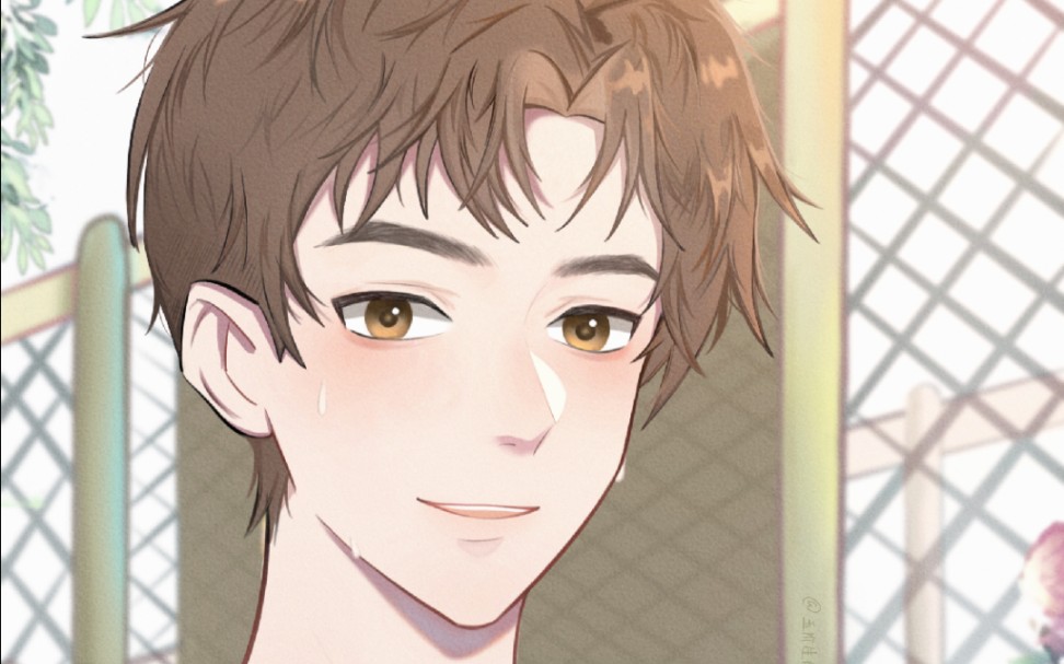 【procreate】【188男团/洛羿】补一个洛羿生日的贺图过程ww