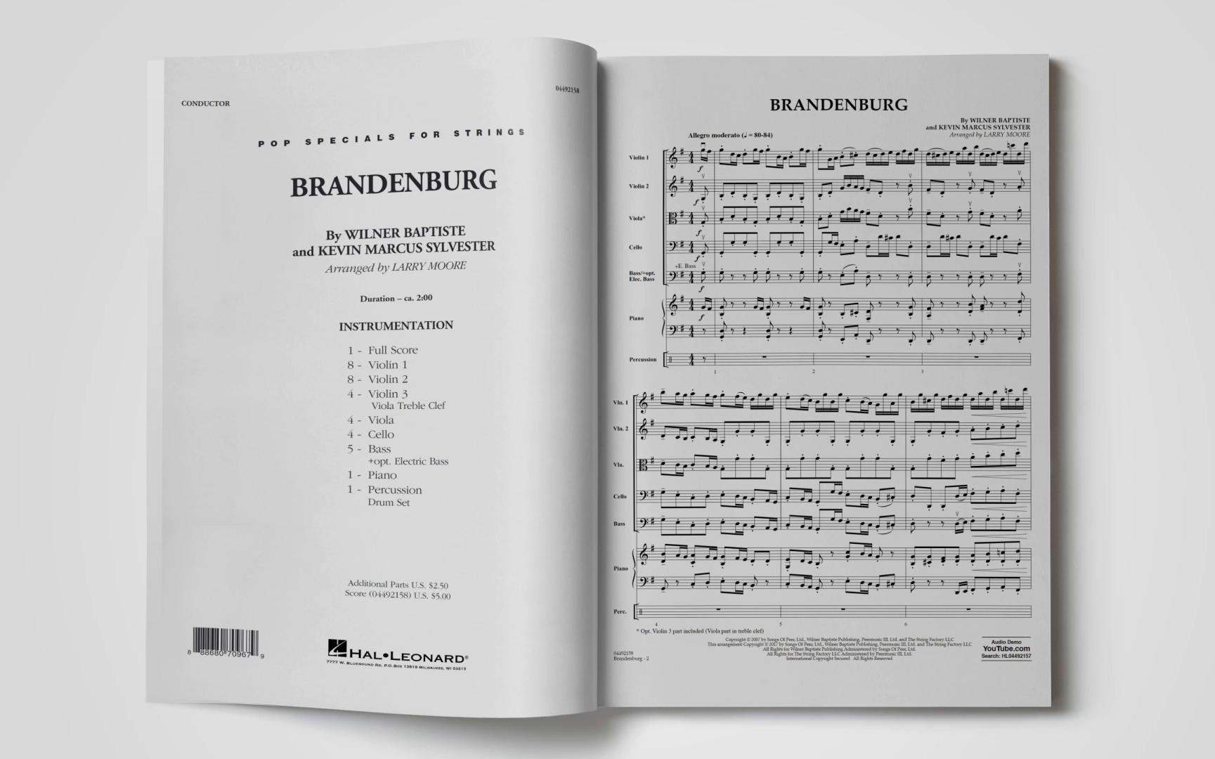 [图]布兰登堡协奏曲 流行乐版 Brandenburg 交响弦乐作品