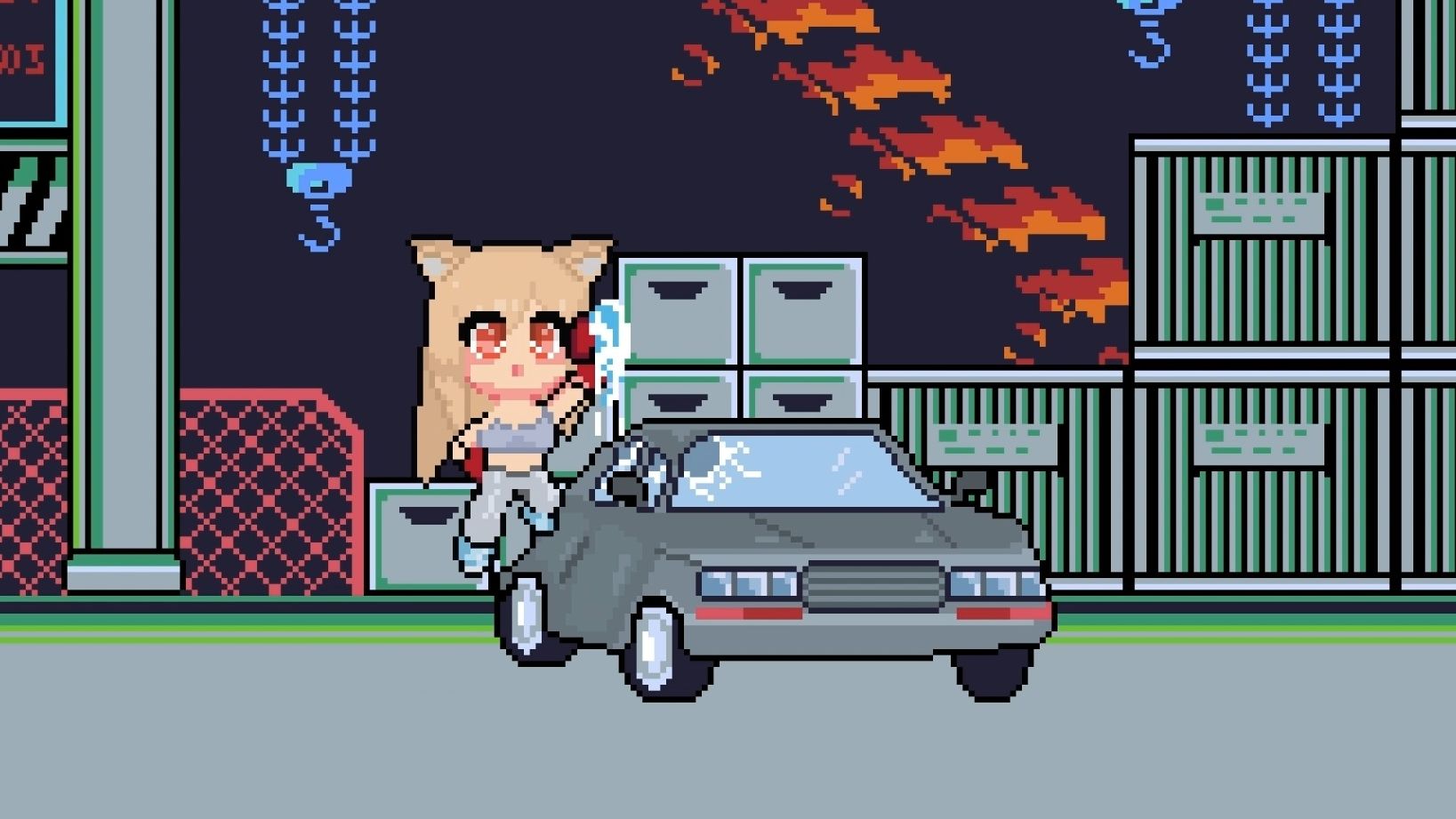 【像素方舟/像素动画】小刻的升龙拳!(我的像素动作练习)