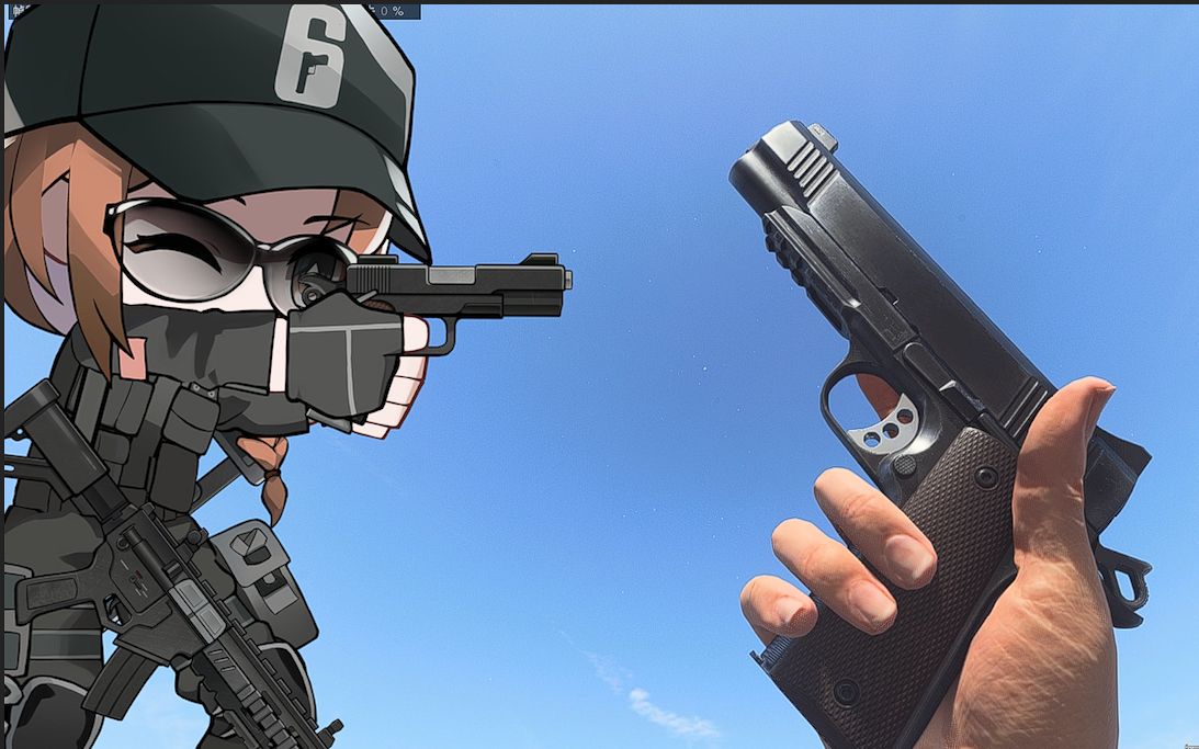 明日方舟&r6&cod16联动?灰烬ash技能3d演示