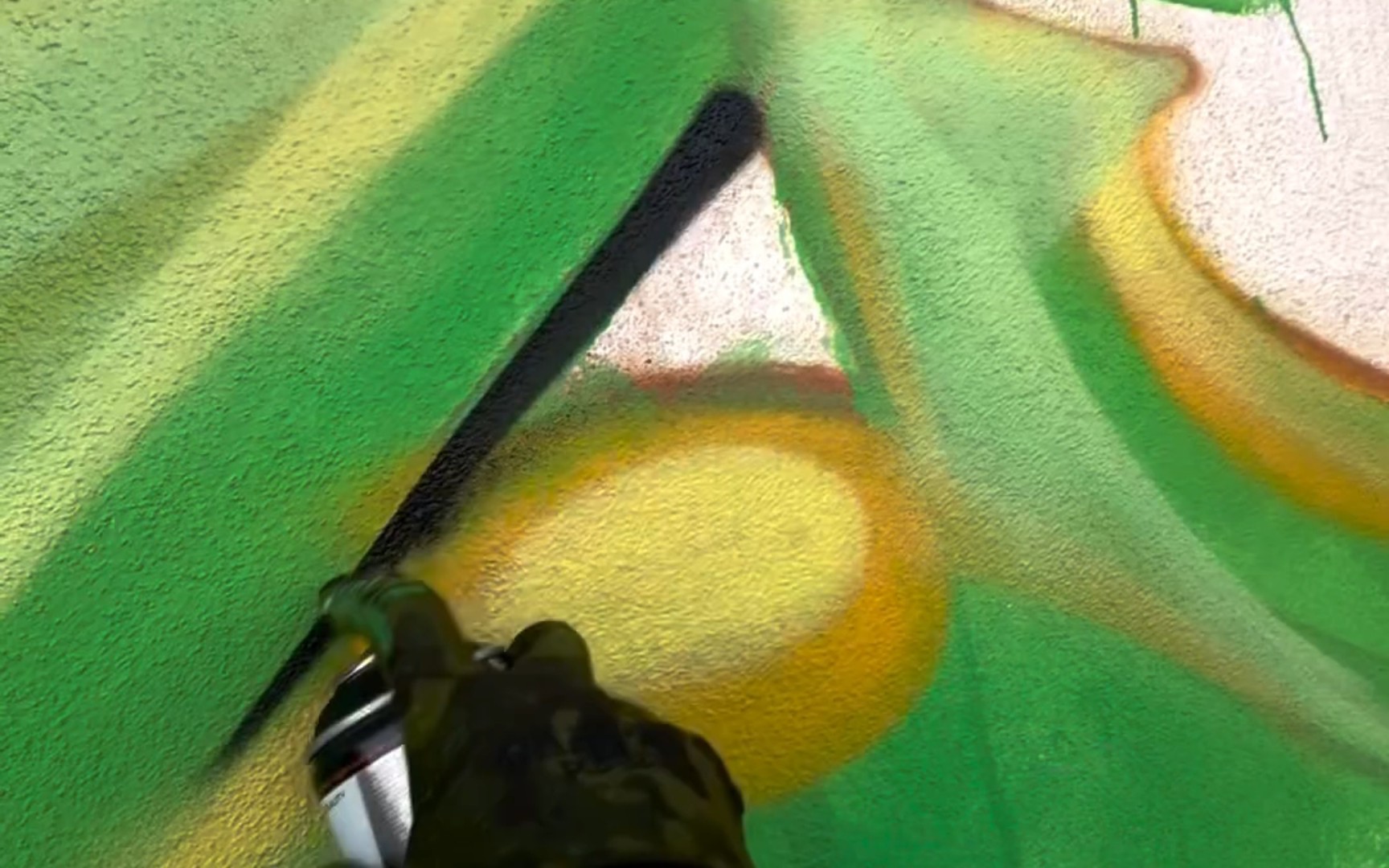 【街头涂鸦】丝滑喷漆罐拉线