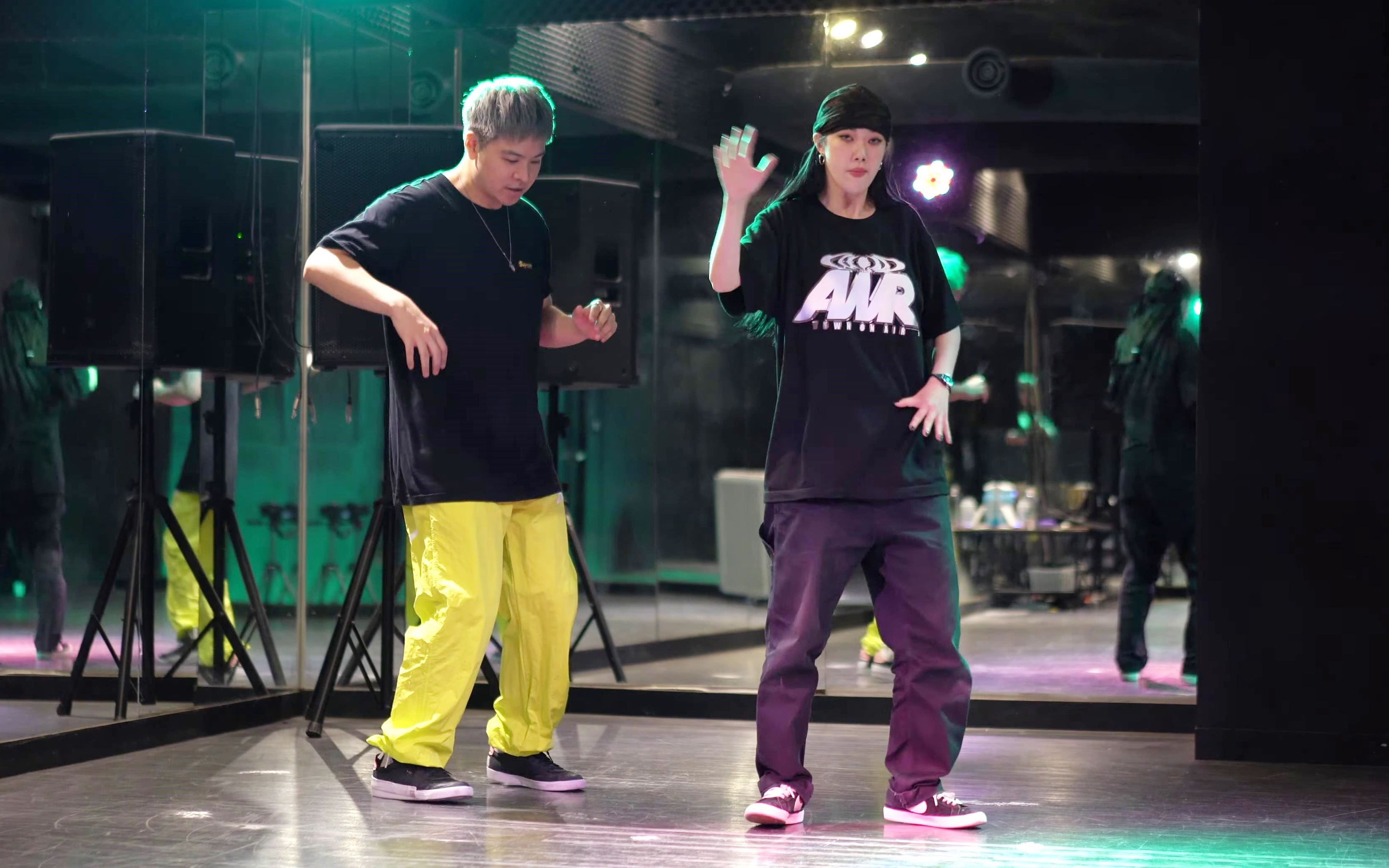 【popping】男神hozin&女神yujin的freestyle solo舞蹈yay yay yay