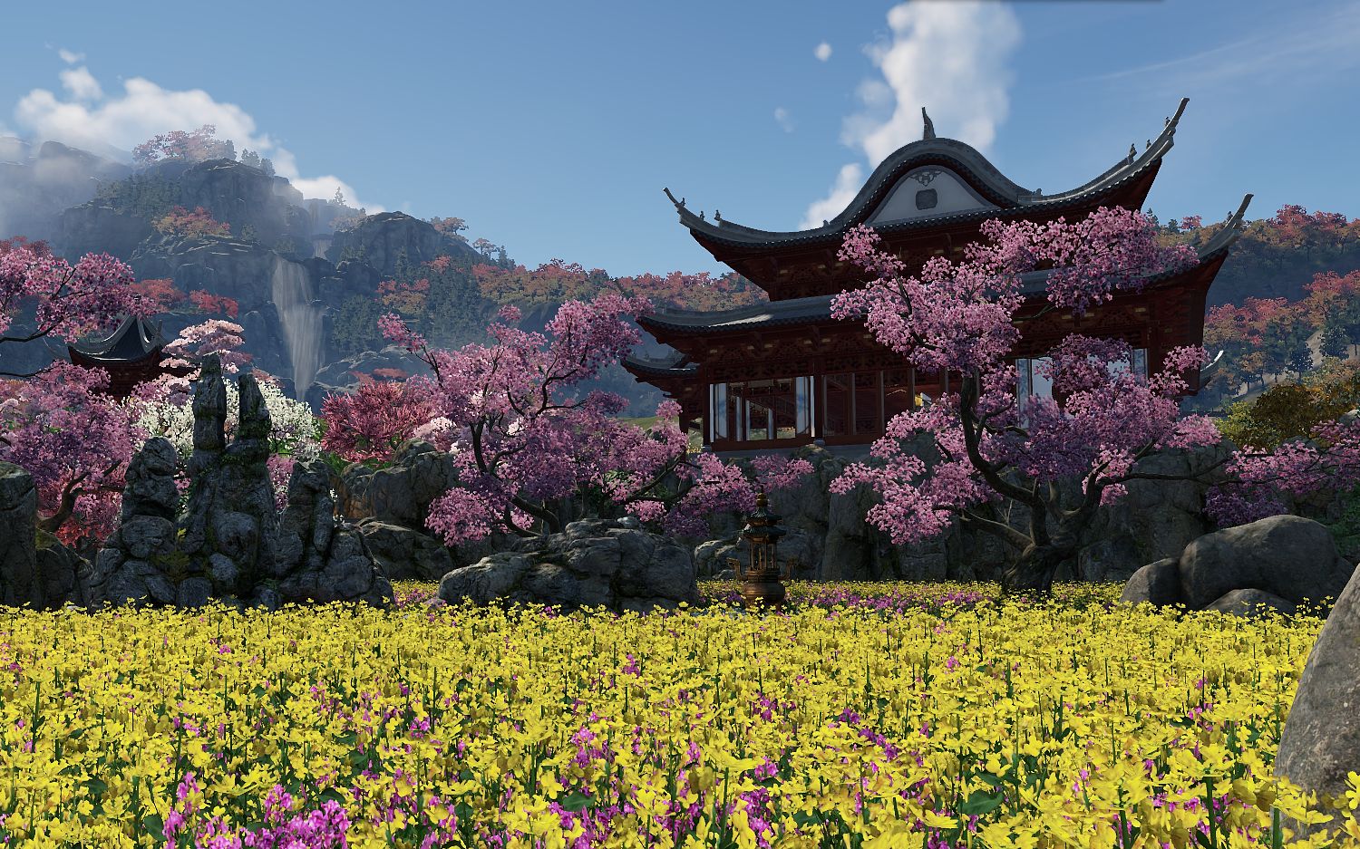 【天涯明月刀ol】天刀家园设计大赛|迷你天香谷