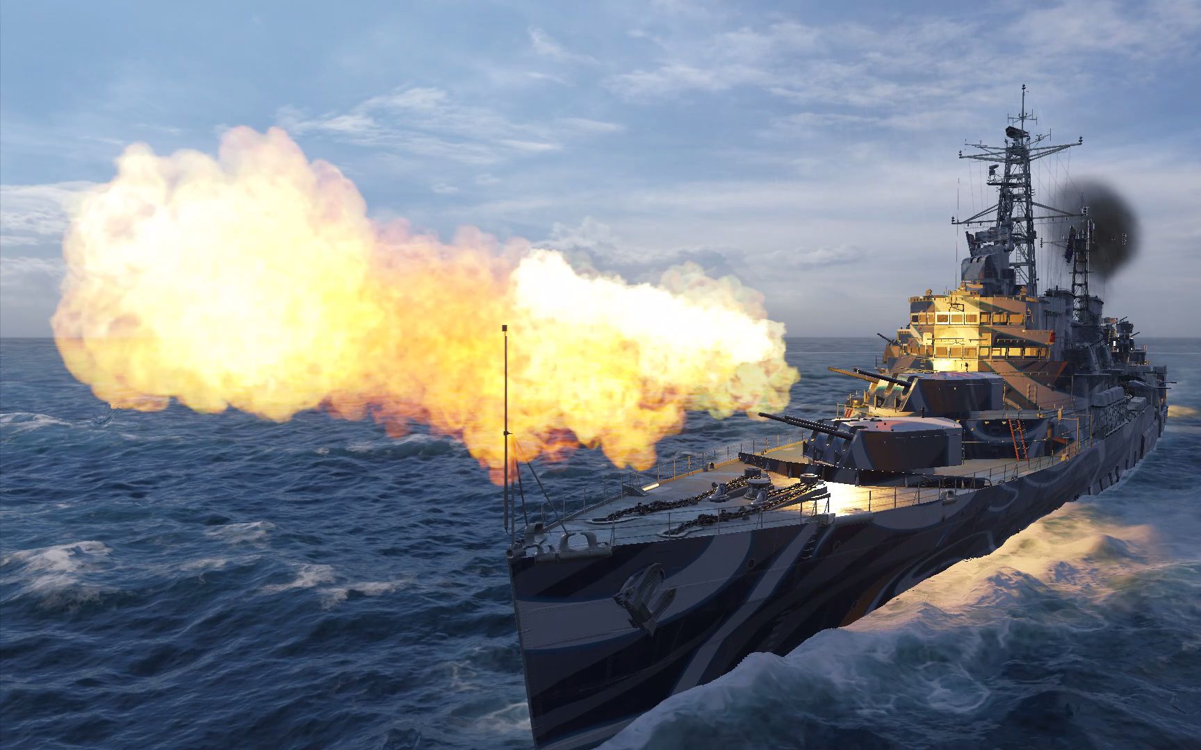 【战舰世界】贝尔法斯特43经典十级房翻盘3633裸经验_哔哩哔哩 (゜-゜