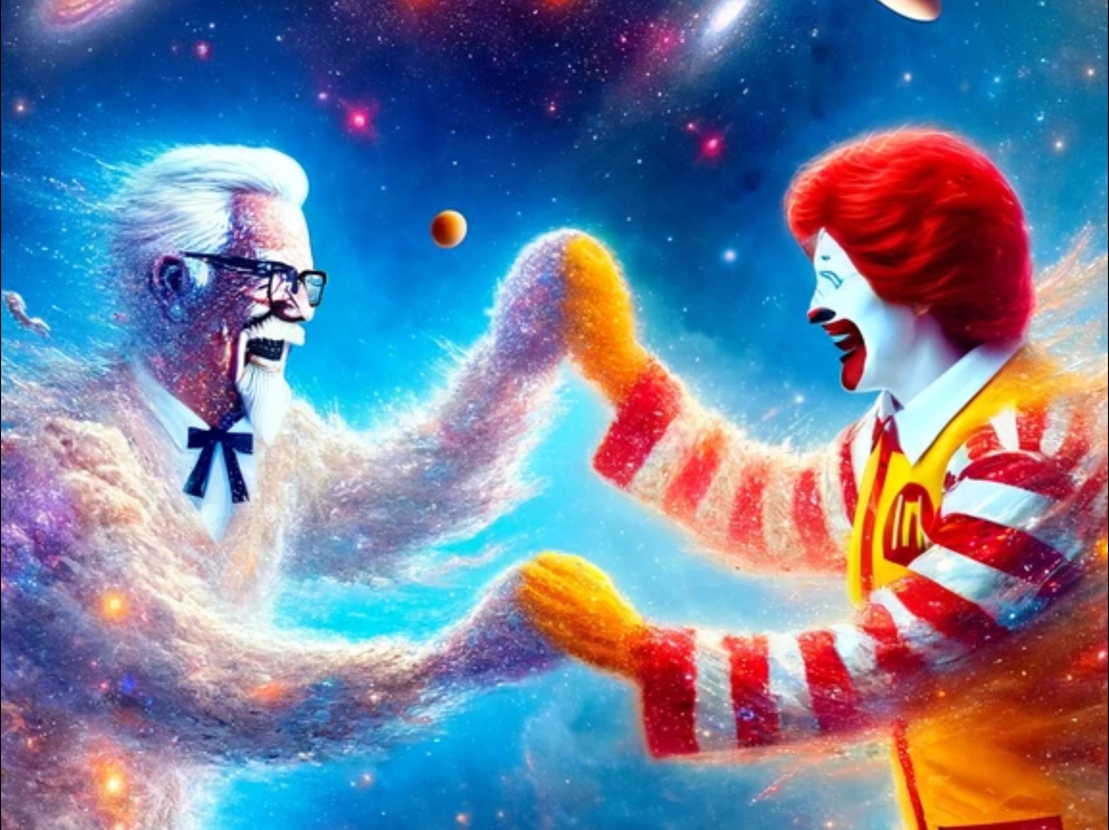 gpt:肯德基大战麦当劳