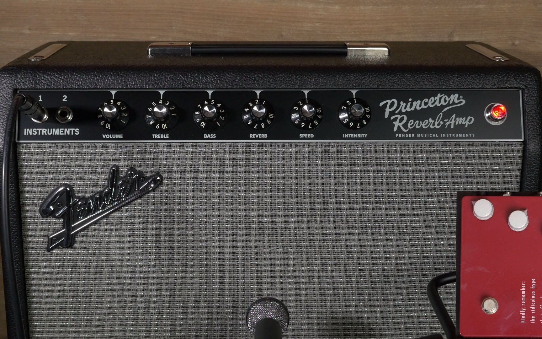 fender tone master princeton reverb - sound demo (no talking)