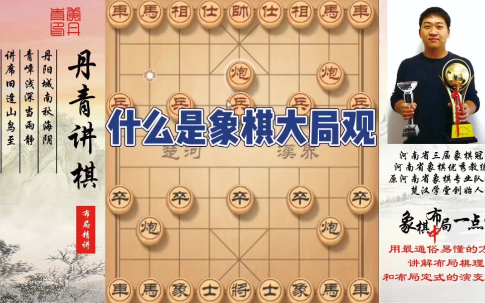 什么是象棋大局观?如何快速提升象棋水平?如何系统学习象棋?如何学习布局,中局,残局?少走弯路,真心教棋,带你上业九,不上业九不罢休!#象棋...