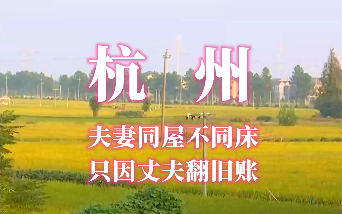 【新·钱塘老娘舅】杭州:夫妻同屋不同床 只因丈夫翻旧账