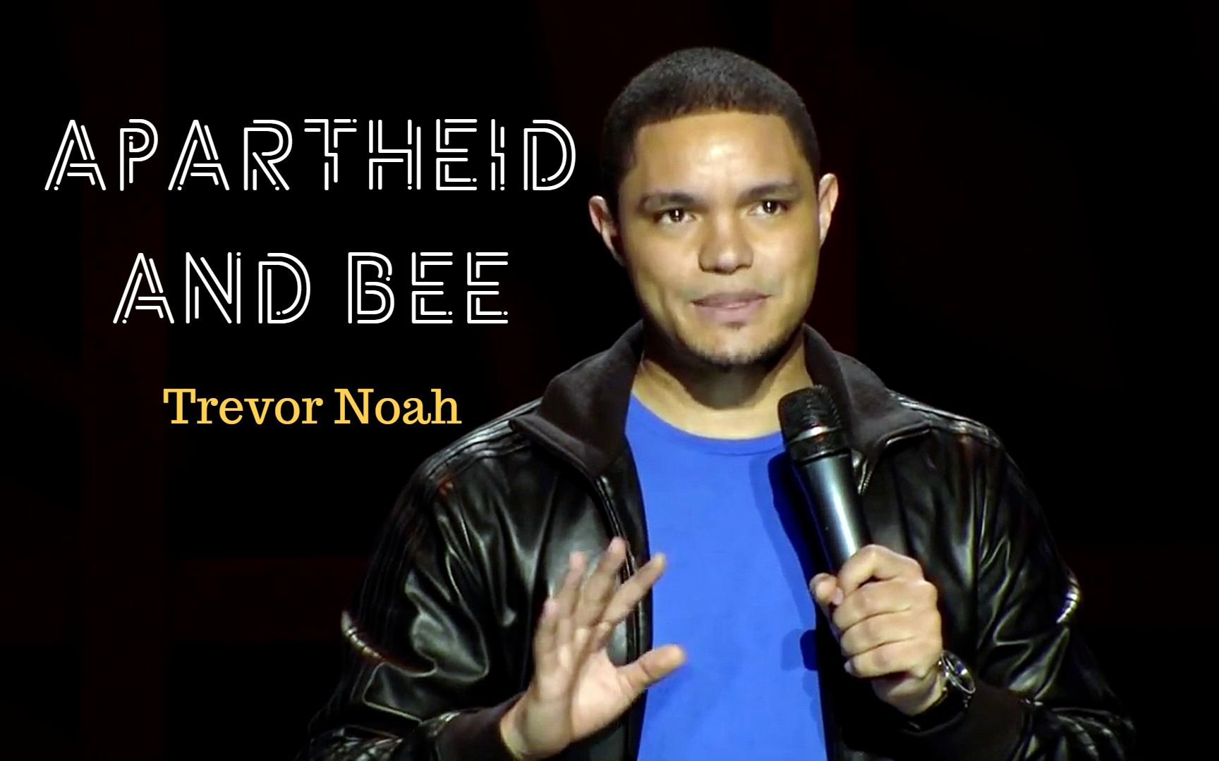 中英字幕崔娃trevornoah论种族隔离制度与黑人经济振兴法案单口喜剧小