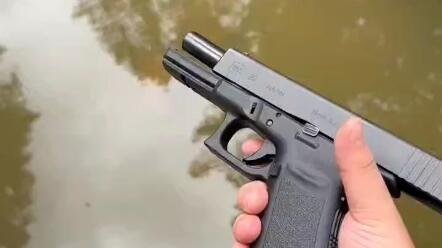 格洛克20 10mm口径 实弹射击