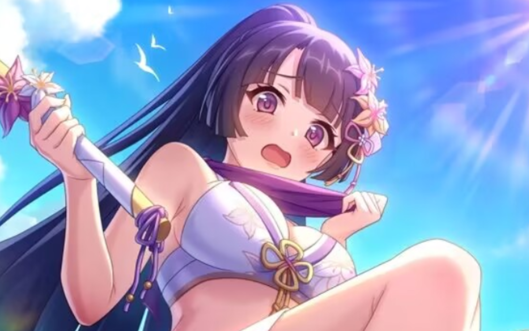 [公主连结抽卡记录]泳装莉莉的大白腿!prprpr