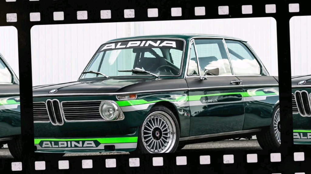 宝马老爷车技术再进化,manhart alpina 2002 tii