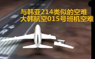 Download Video: 与韩亚214类似的一起空难：大韩航空015号班机空难（动画模拟）