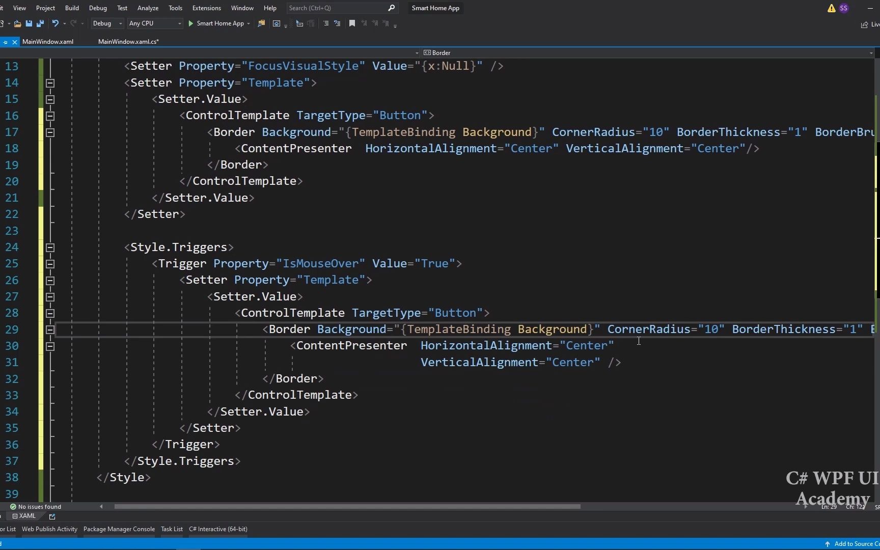 C# WPF UI设计智能家居应用界面(现代化、科技感)哔哩哔哩bilibili