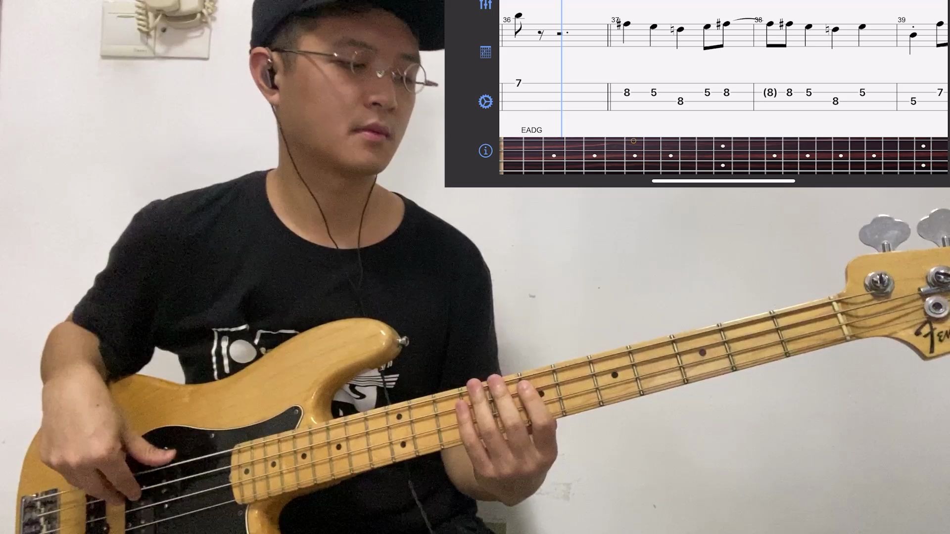 [图]【Queen】《一件疯狂的小事叫做爱》 bass cover