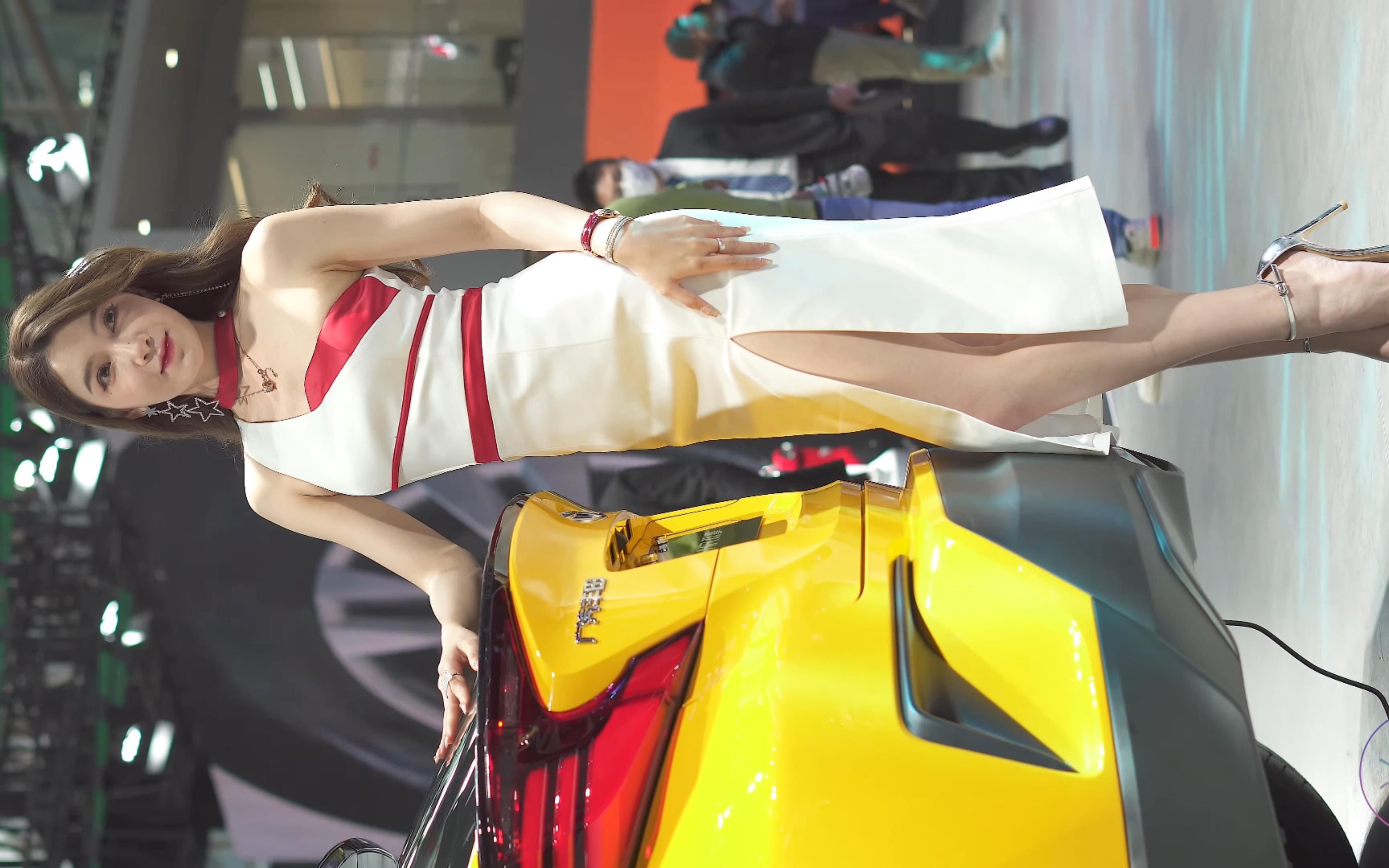 2021广州车展赛车模特racingmodeltoyota车模03