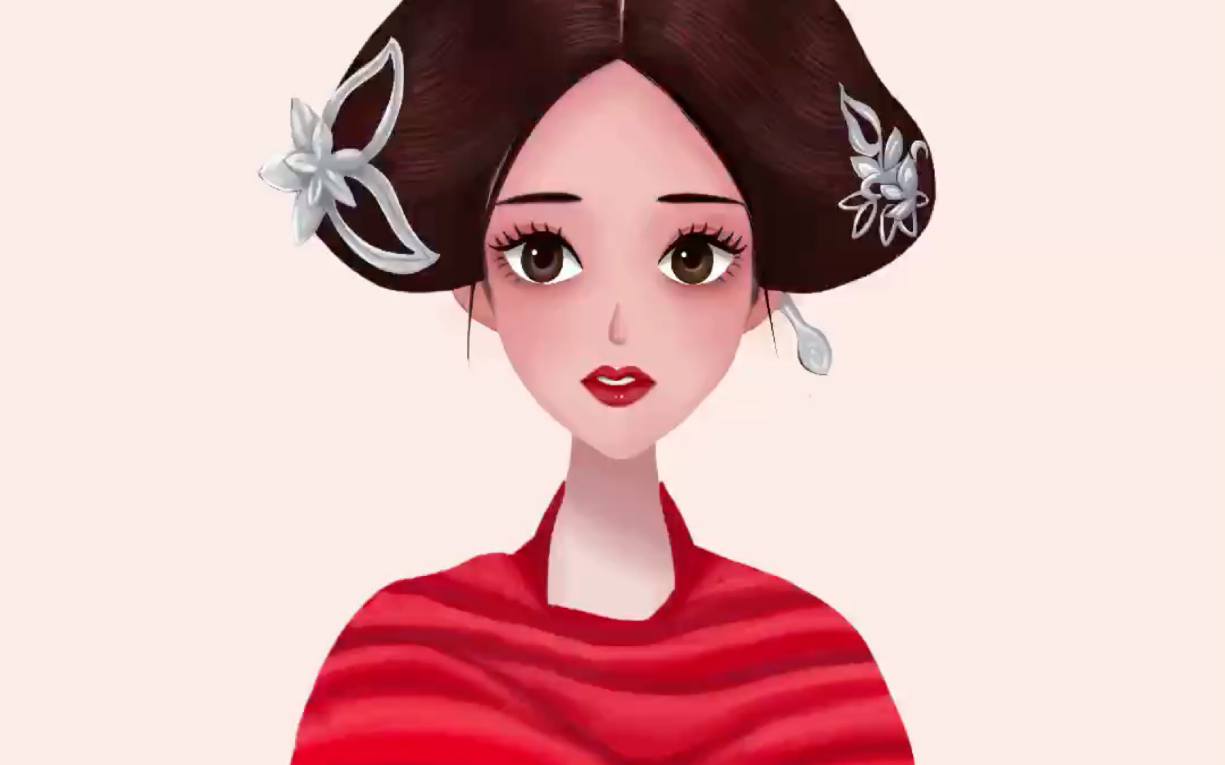 传闻中的陈芊芊 ipad手绘插画