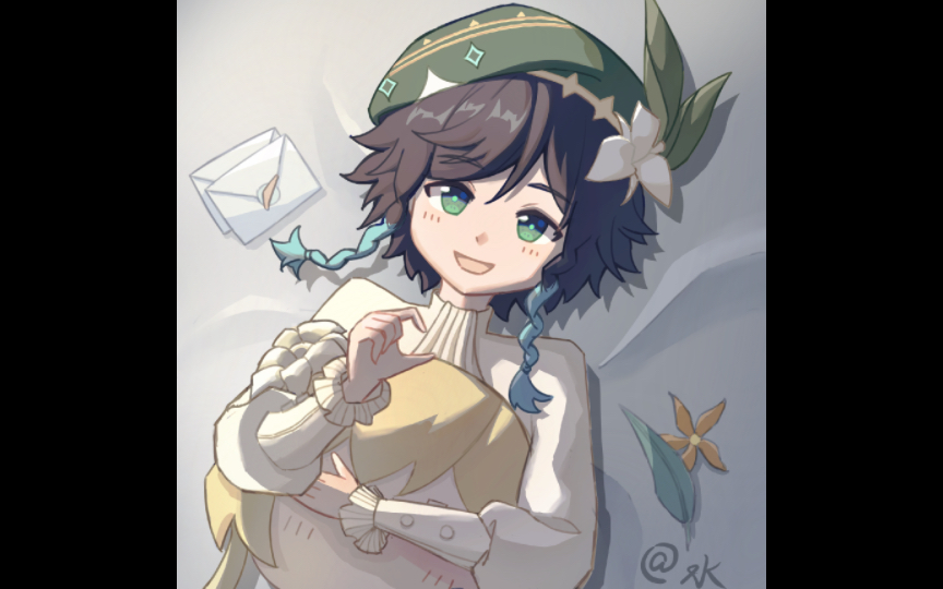 【绘画过程】温荧的白色情人节