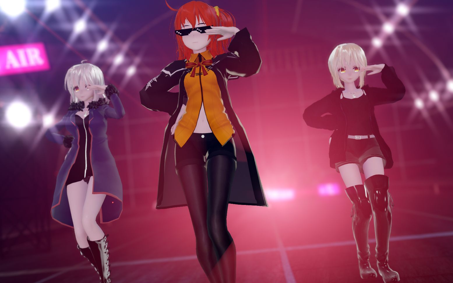 [图]【Fate/MMD】又名：我和我的黑道老婆们