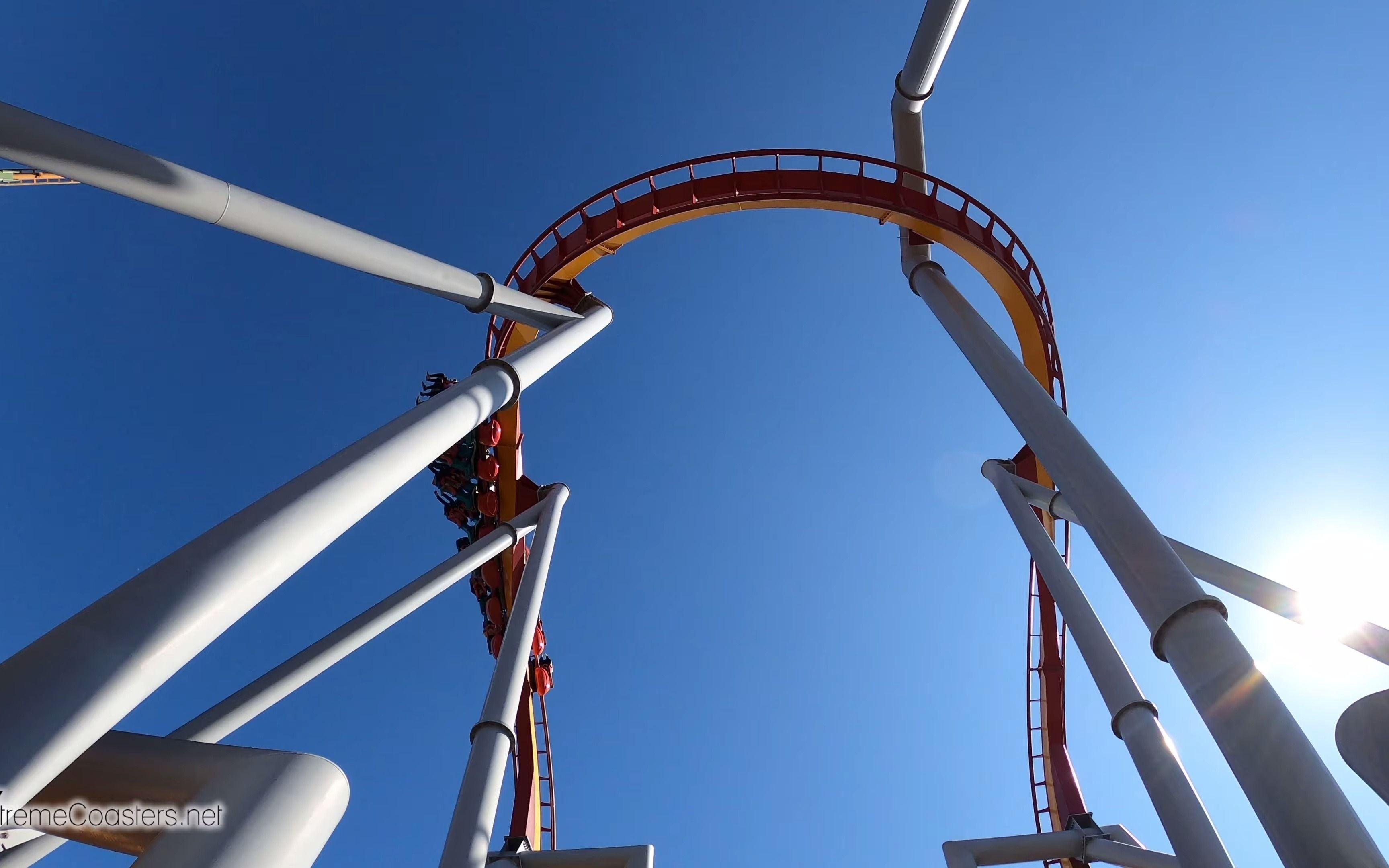 银弹(silver bullet)过山车|美国诺氏百乐坊乐园|xtremecoasters_哔哩