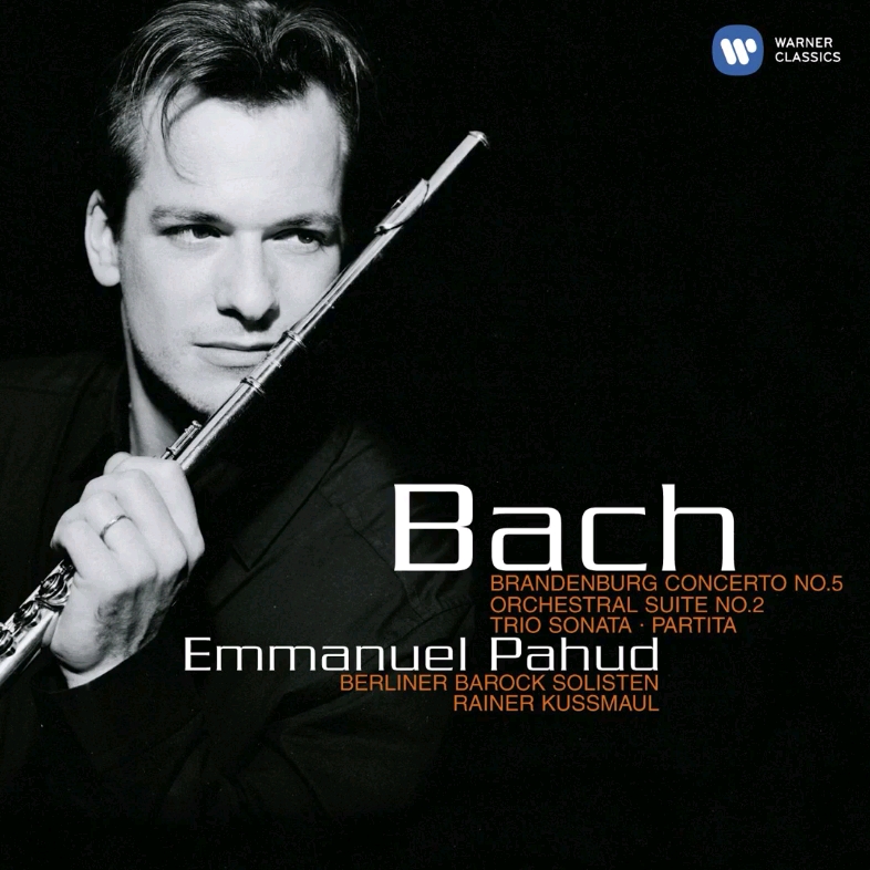 [图]帕胡德 （Emmanuel PAHUD) :巴赫A小调组曲第一首阿勒蛮舞曲（Partita in A Minor BWV 1013: I. Allemande）