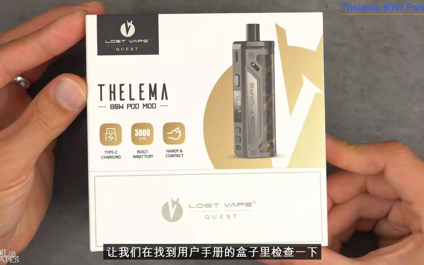 0068lost vape thelema 80w x新款主机_哔哩哔哩_bilibili