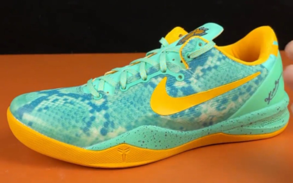 怀念老大!灭世大佬复刻科比8代哈密瓜配色,致敬科比!