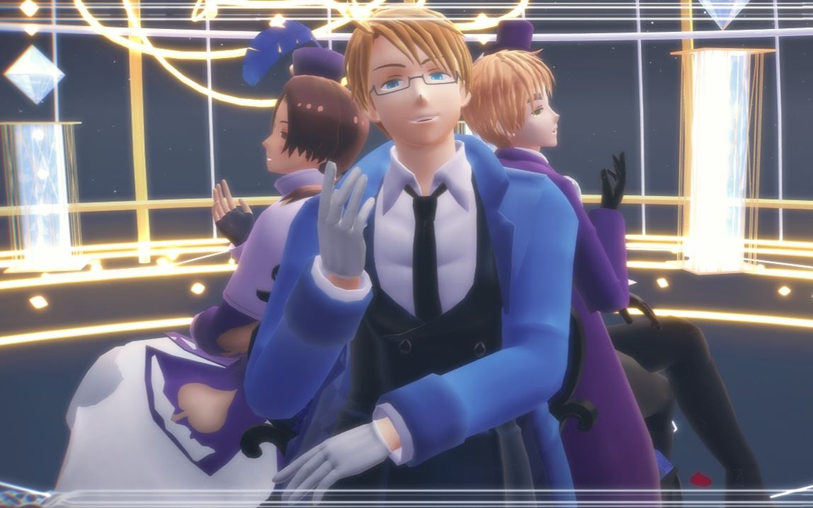 【aph/mmd】黑桃国的ジェヘナ·红茶会·60帧测试