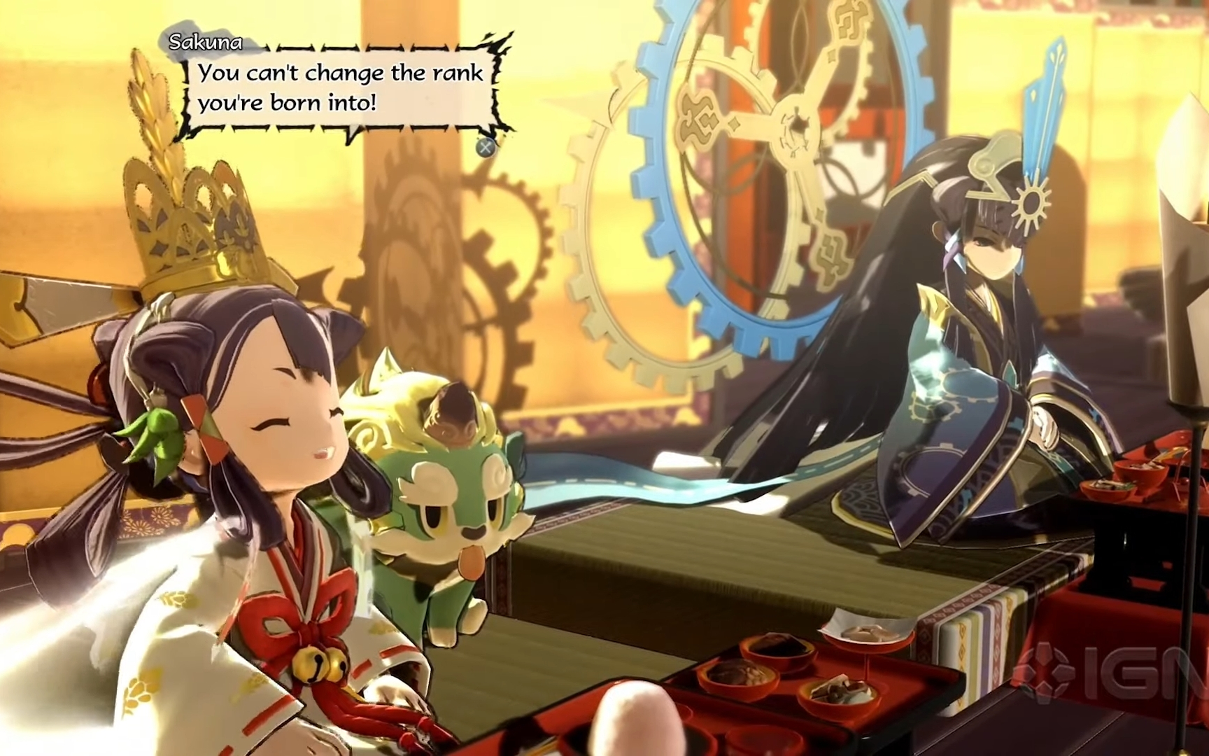 《天穗之咲稻姬》前9分钟试玩,英文配音的佐久名小公主也很可爱