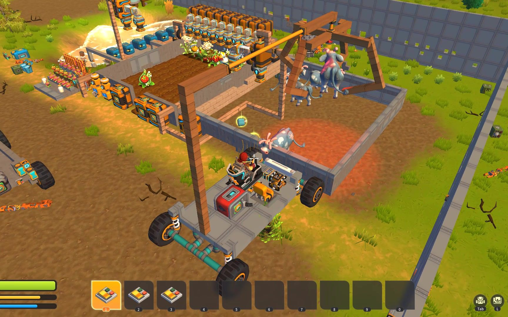 【废品机械师】抓牛也太快乐了