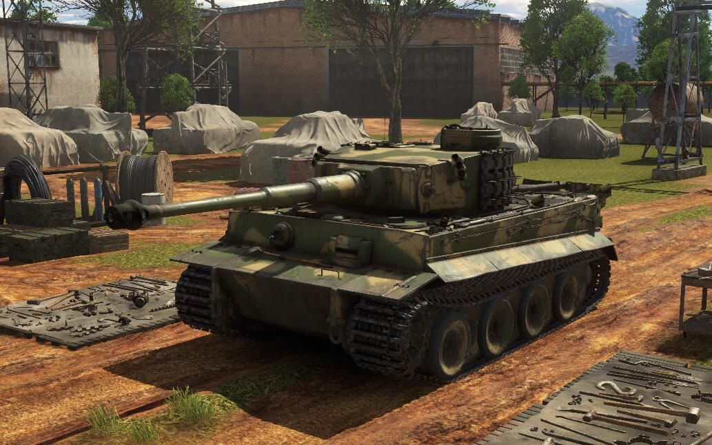 战争雷霆warthunder日本虎式88毫米寿司喂你吃陆战历史实况