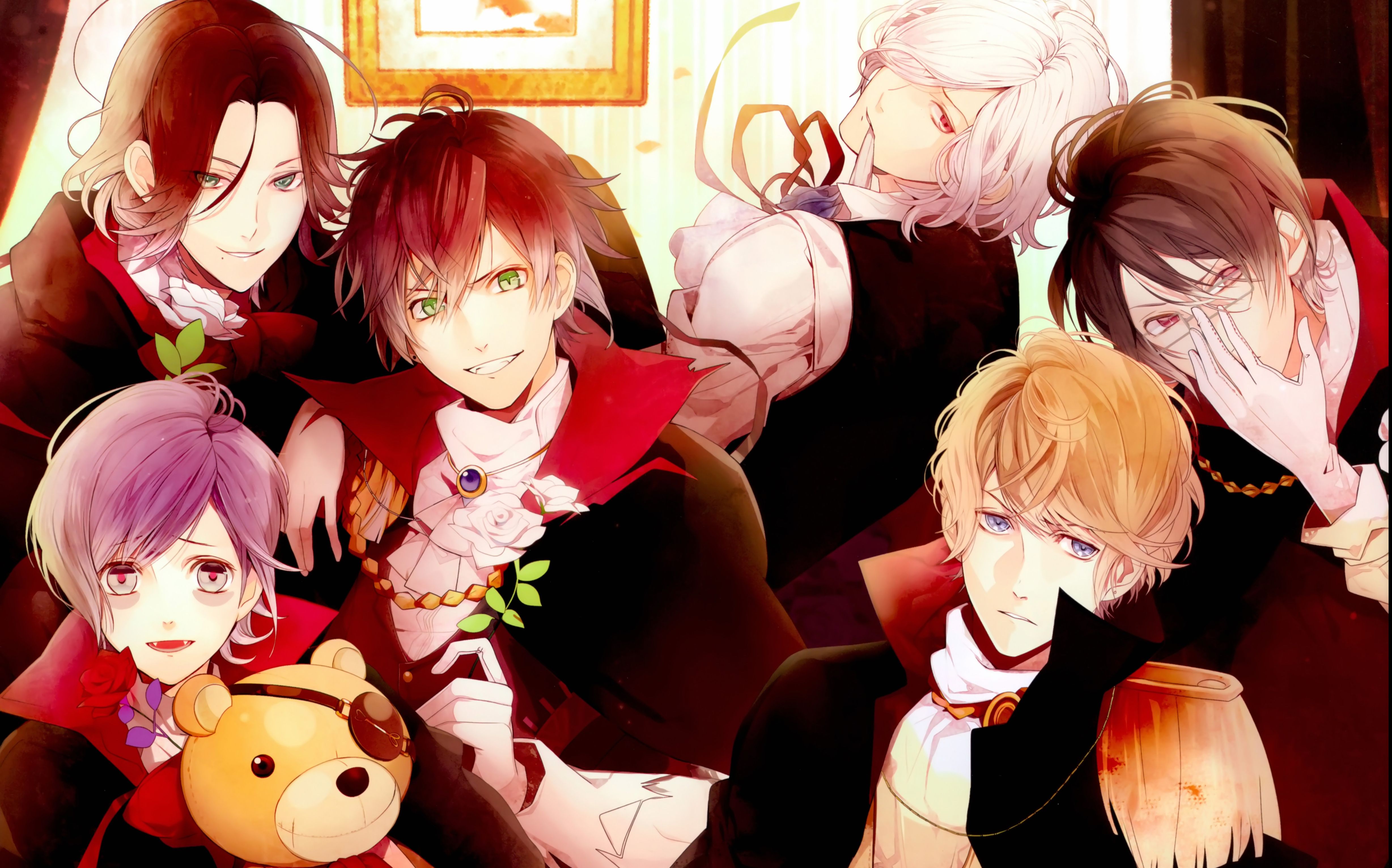 赤海姬实况diaboliklovers魔鬼恋人逆卷绫人全线完结啦其他人的线另开