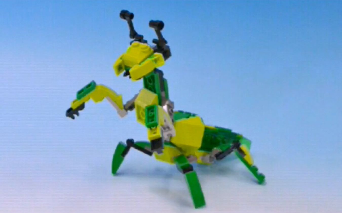 乐高螳螂机器人图片
