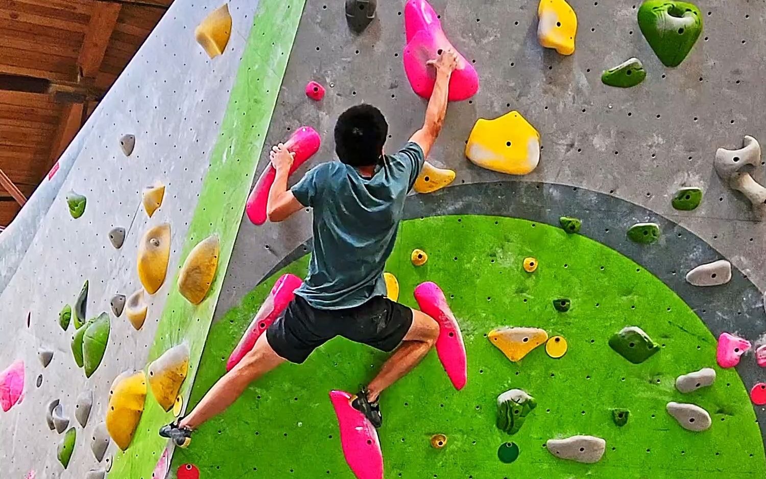 [攀岩|抱石] some gym boulders