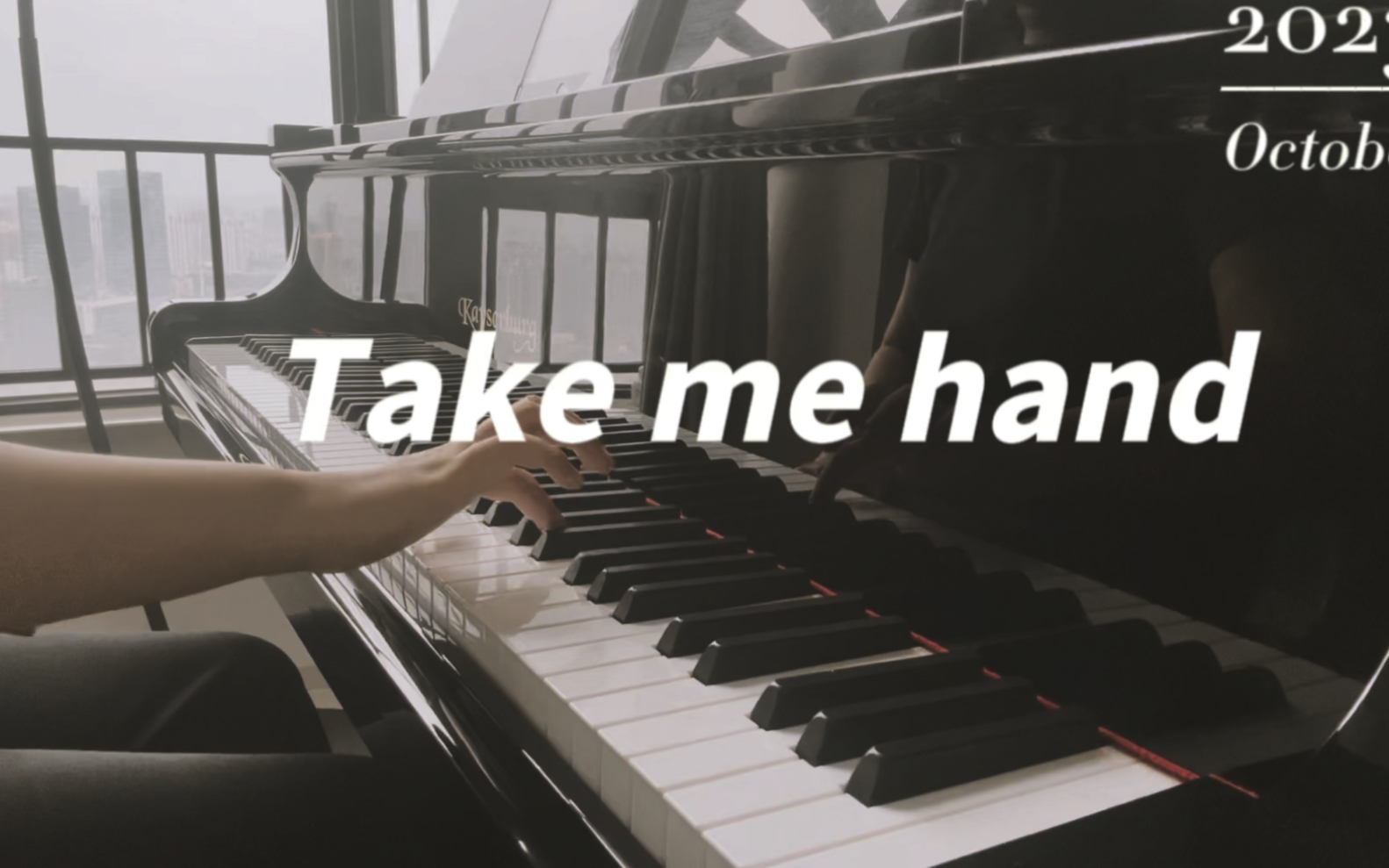 钢琴演奏——《take me hand》