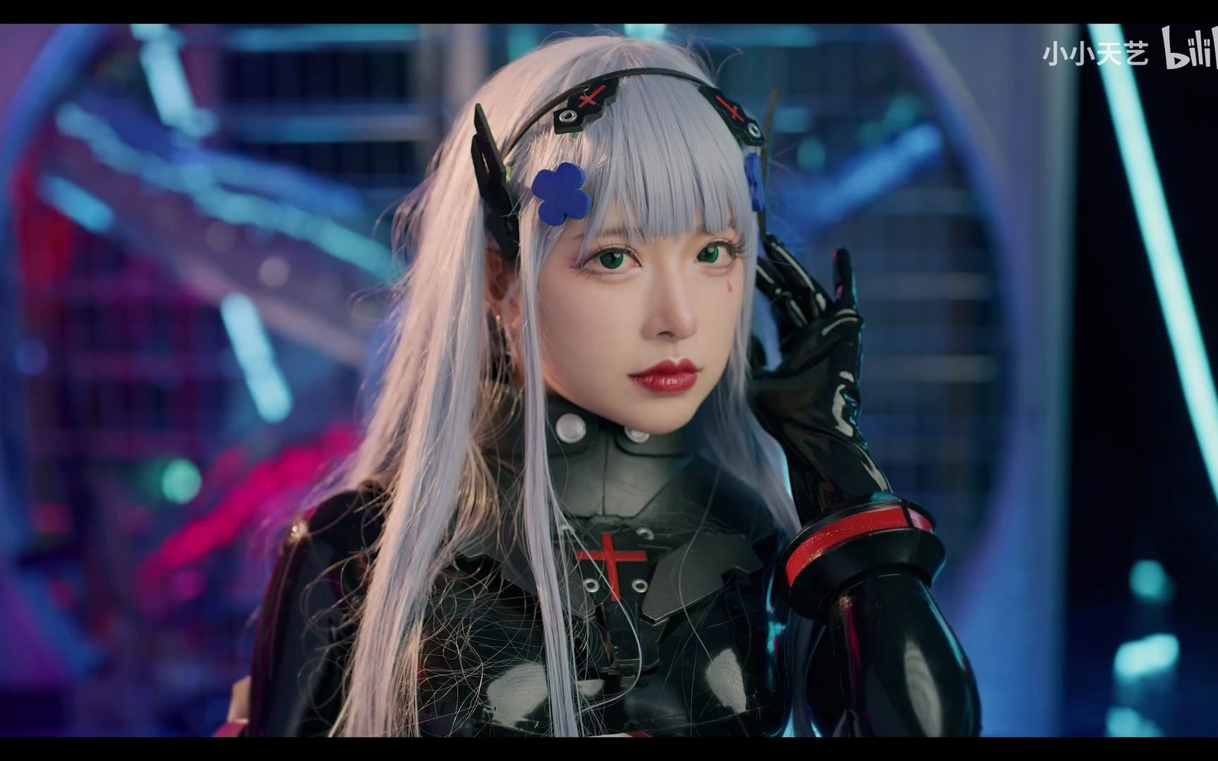 少女前线最终版「小小天艺」少女前线hk416cos拍摄花絮及正片