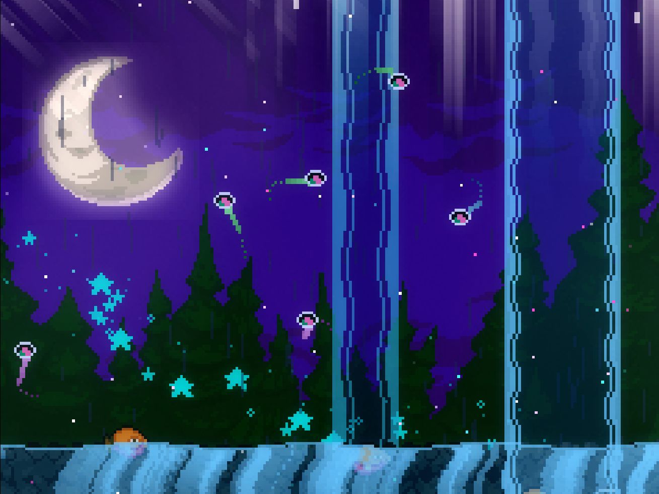 【celeste/蔚蓝】神图-雨夜金草莓