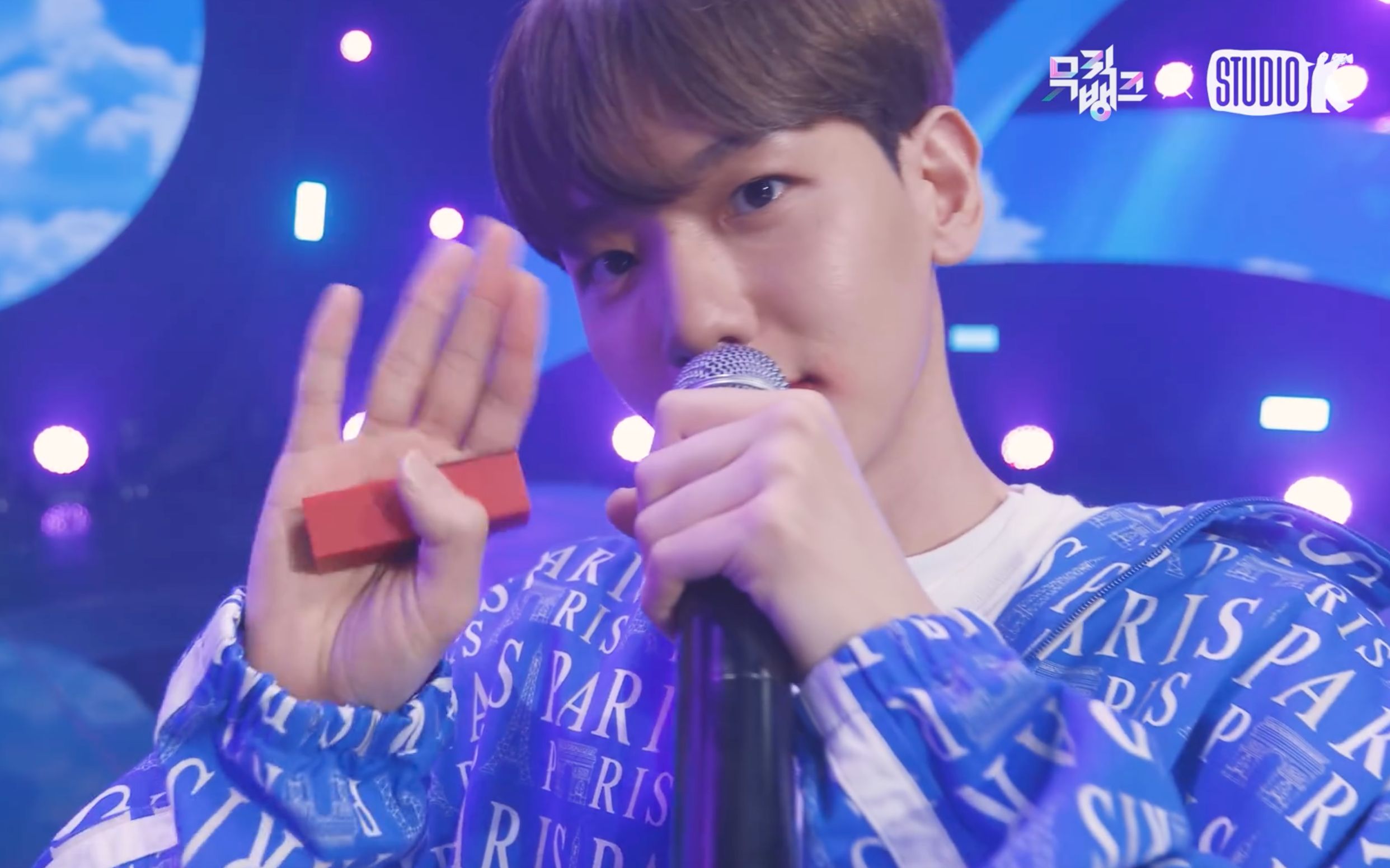 边伯贤candy打歌舞台及安可2k4k8k超清版