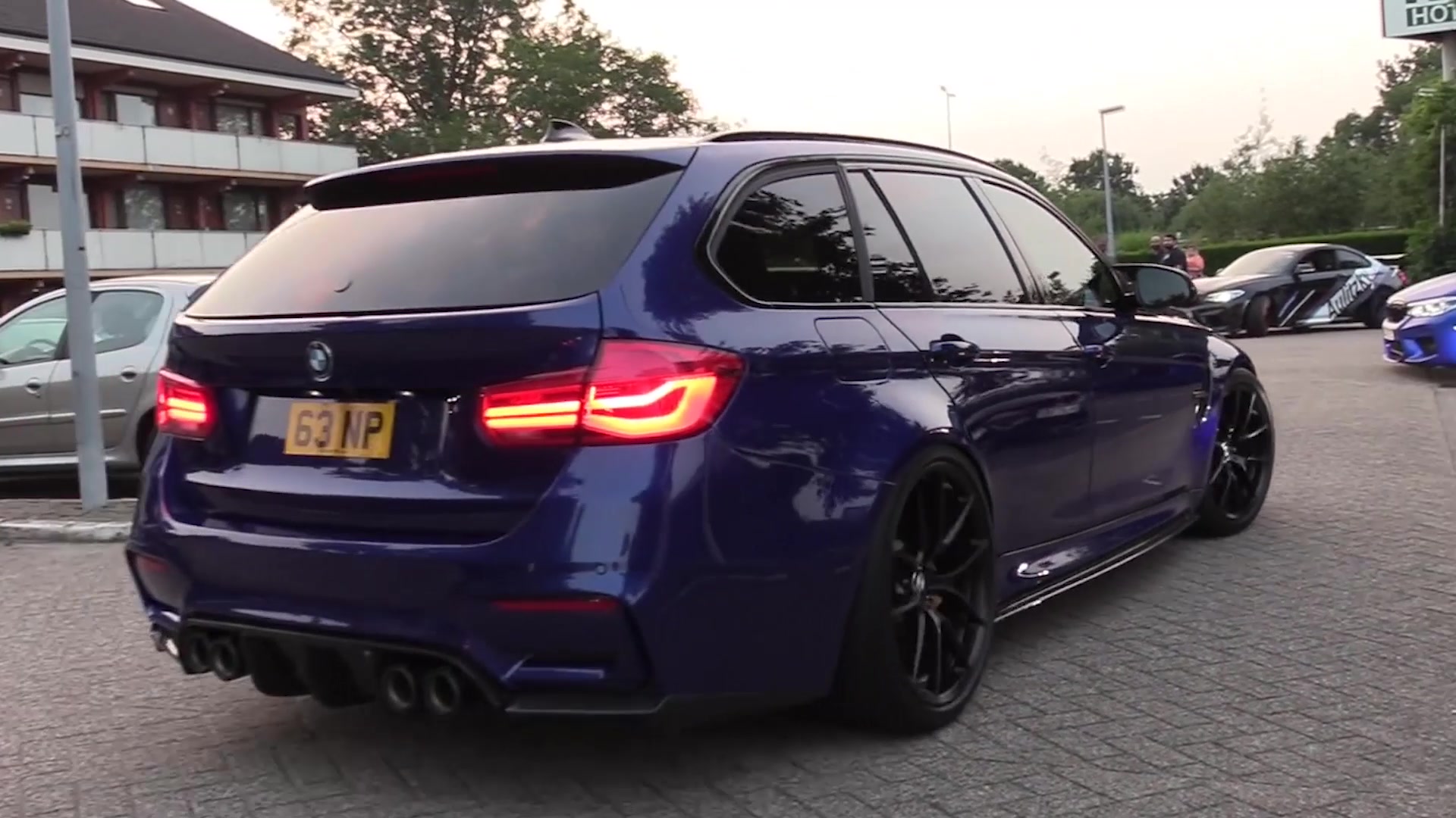 看看罕见的bmw宝马m3 f81 touring吧!