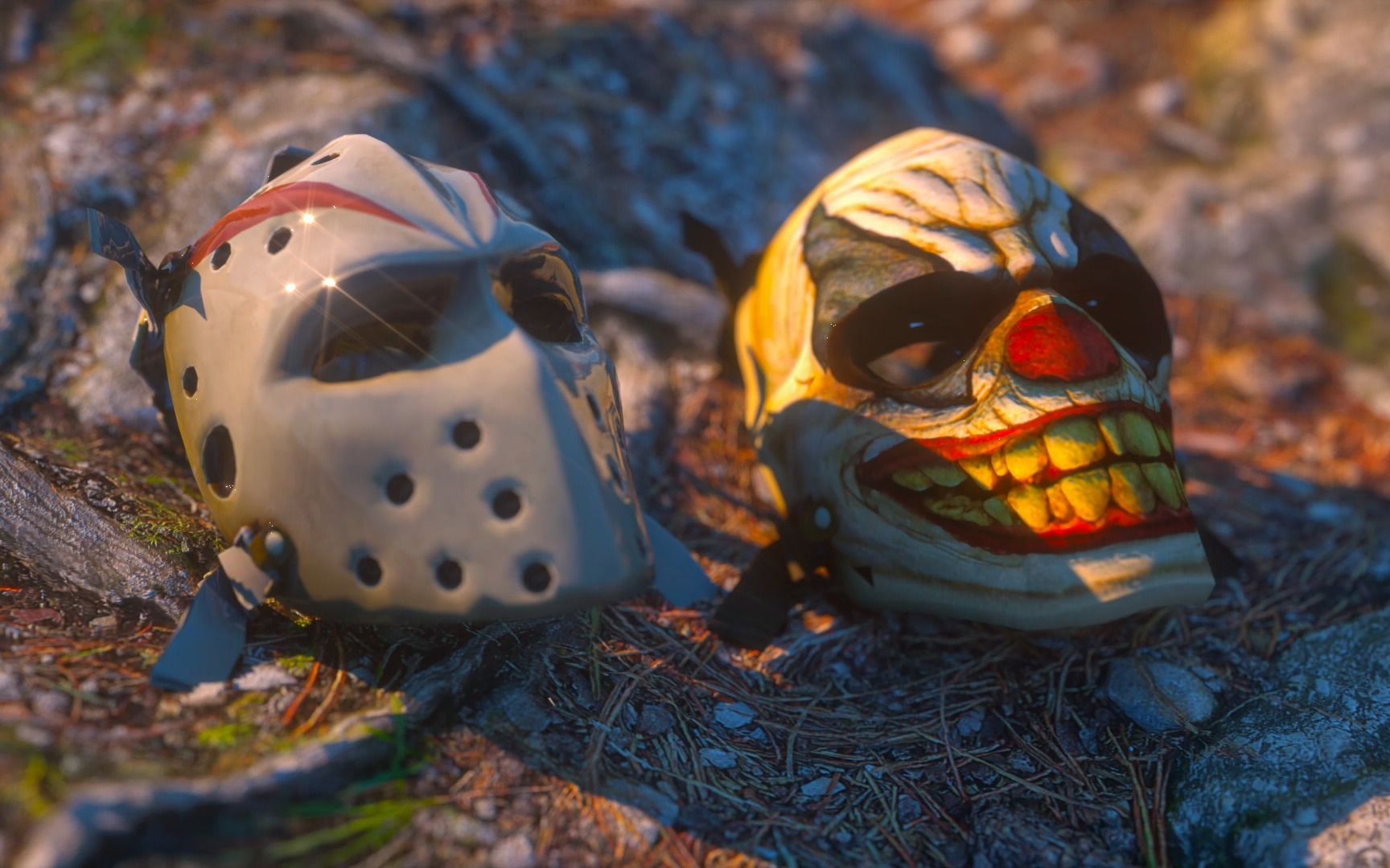 用c4d把csgo探员面具抠出来